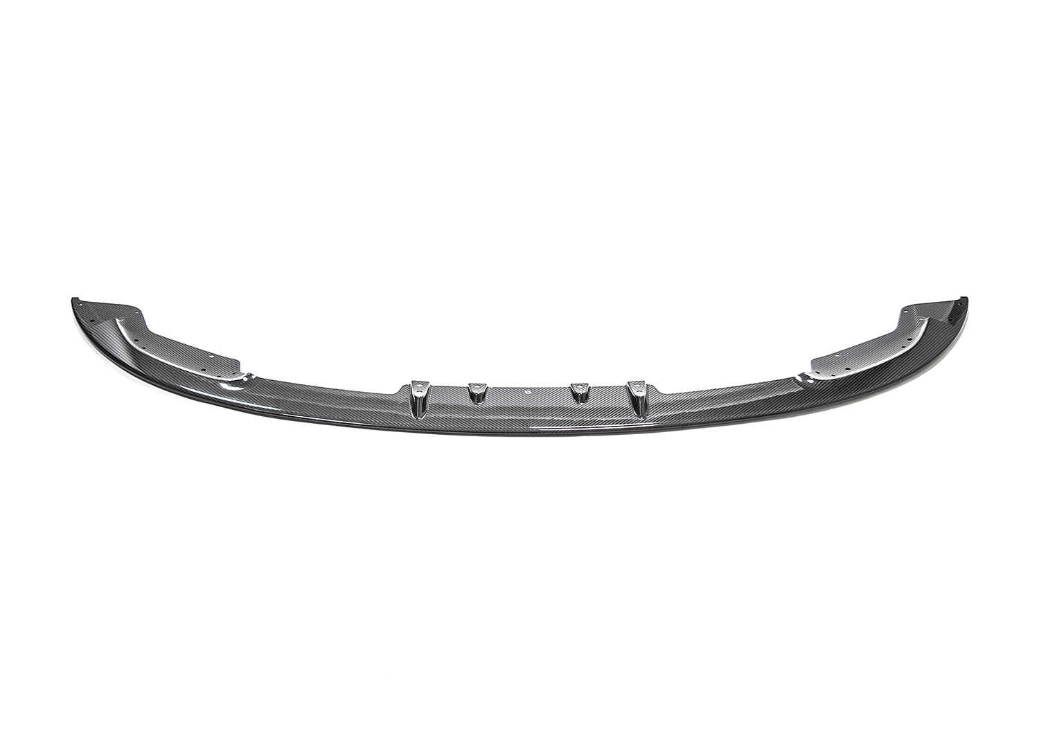 black splitter on clean white background