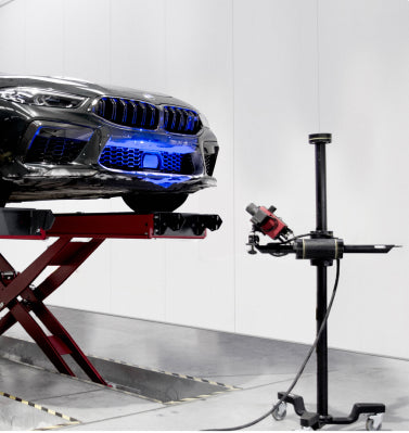 scanning the silver bmw