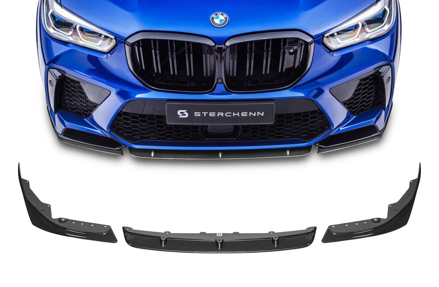 BMW X5M (F95) Frontsplitter van Koolstofvezel