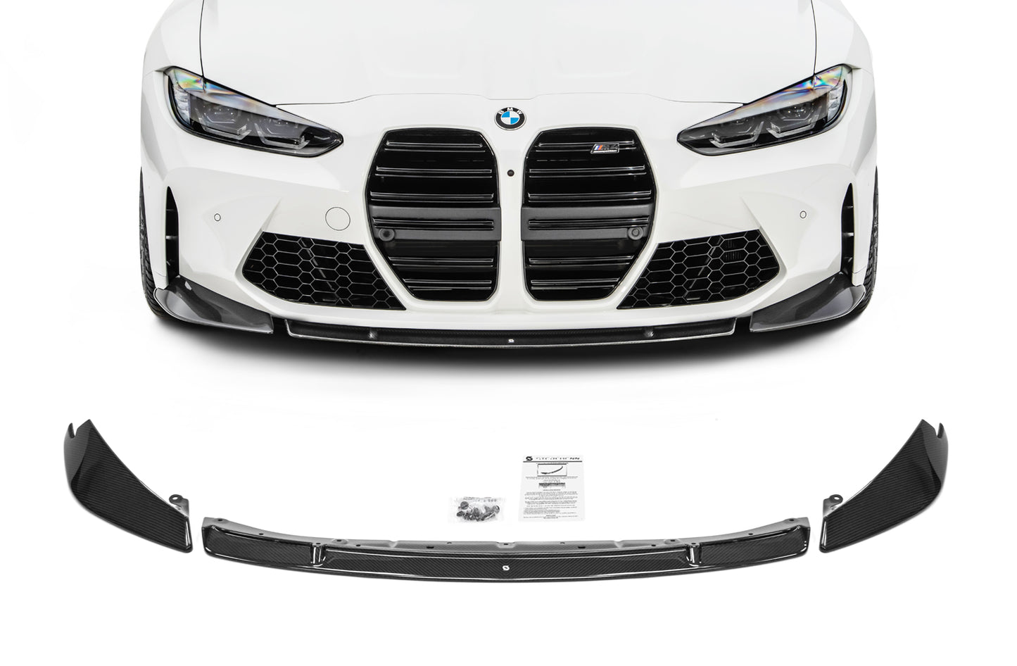BMW M4 (G82) Frontsplitter van Koolstofvezel